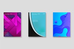 Trendy Memphis Vintage Cover Design Graphic Product Image 1