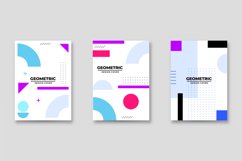 Trendy Memphis Vintage Cover Design Graphic Product Image 1