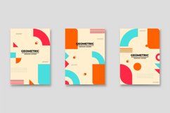 Trendy Memphis Vintage Cover Design Graphic Product Image 1