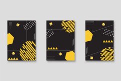 Trendy Memphis Vintage Cover Design Graphic Product Image 1