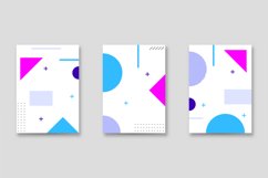 Trendy Memphis Vintage Cover Design Graphic Product Image 1