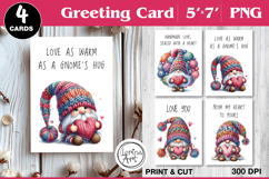 Valentine's day Card. Printable cards Product Image 1