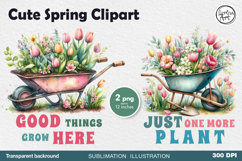 Spring Garden, Spring Sublimation PNG Product Image 1