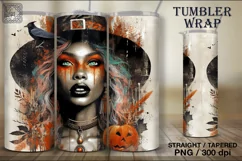 4 Witch Tumbler Sublimation, 20 oz Tumbler Wrap Product Image 3