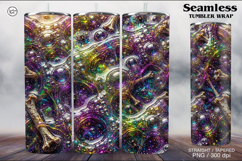 Magic Potion Tumbler Sublimation, 20 oz Tumbler Wrap Product Image 1