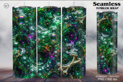 Magic Potion Tumbler Sublimation, 20 oz Tumbler Wrap Product Image 1
