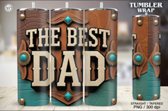 Father&#039;s Day 20oz Tumbler Wrap Sublimation Product Image 1