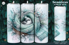 4Christmas Seamless Tumbler Wrap 20 oz Product Image 3
