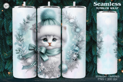 4Christmas Seamless Tumbler Wrap 20 oz Product Image 5