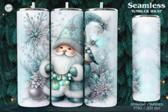 4Christmas Seamless Tumbler Wrap 20 oz Product Image 3
