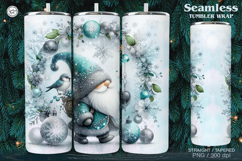4Christmas Seamless Tumbler Wrap 20 oz Product Image 4