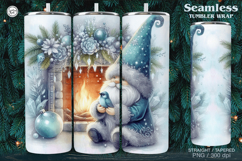 4Christmas Seamless Tumbler Wrap 20 oz Product Image 3