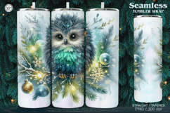 4Christmas Seamless Tumbler Wrap 20 oz Product Image 2