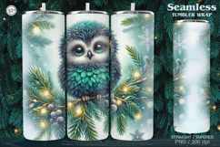 4Christmas Seamless Tumbler Wrap 20 oz Product Image 5