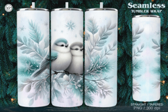 4Christmas Seamless Tumbler Wrap 20 oz Product Image 5