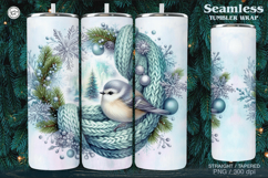 4Christmas Seamless Tumbler Wrap 20 oz Product Image 2