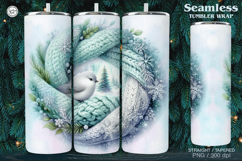 4Christmas Seamless Tumbler Wrap 20 oz Product Image 5