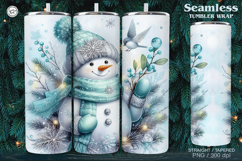 4Christmas Seamless Tumbler Wrap 20 oz Product Image 2