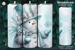 4Christmas Seamless Tumbler Wrap 20 oz Product Image 3