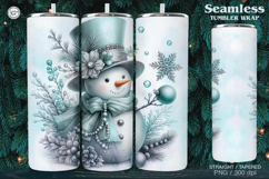 4Christmas Seamless Tumbler Wrap 20 oz Product Image 4