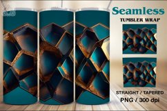 Space abstractions. Sublimation 20 oz Seamless Tumbler Wrap Product Image 1