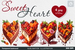 Sweet Hearts. Valentines. PNG sublimation Product Image 1