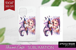 Cow Halloween Phone Case PNG Coquette Case PNG Sublimation Product Image 1
