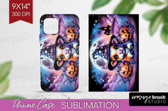 Cow Halloween Phone Case PNG Cute Animal Case PNG Product Image 1