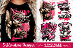 Sarcastic Valentine PNG Funny Sublimation 4 Designs Product Image 2