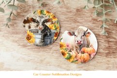 Cow Car Coasters  Fall Car Coaster Png  Cow Coaster Png