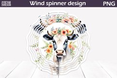 Cow Wind Spinner | Farm Wind Spinner Product Image 1