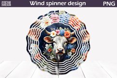Cow Wind Spinner | Farm Wind Spinner Product Image 1