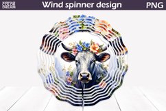Cow Wind Spinner | Farm Wind Spinner Product Image 1