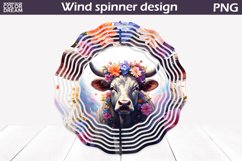 Cow Wind Spinner | Farm Wind Spinner Product Image 1