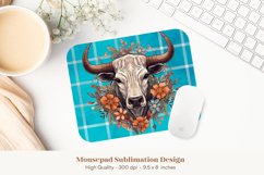 Cow Mouse Pad Sublimation  Western Mousepad Sublimation