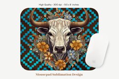 Cow Mouse Pad Sublimation Western Mousepad Sublimation