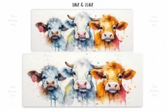Cow 3D Mug Wrap Sublimation Designs, 3d Mug, Cow Png