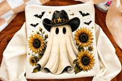 Cow Print Ghost Png, Western Halloween Sublimation Design Product Image 2