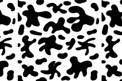 Seamless Cow Print Pattern Digital Paper Product Image 2