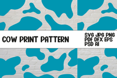 Cow Print Patterns - svg Cow digital paper Cow svg dxf Product Image 1