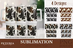 Boho Western Tumbler Wrap Designs Being used as popular Sublimation 40 Oz Tumblers