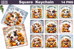 Thanksgiving Sublimation Bundle | Fall Pumpkin Animals Product Image 6