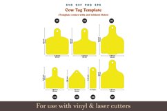 Cow tag svg, Cow ear tags svg Template, Cow tag outlined svg, Cow ear tags Cut files, Silhouette Cricut Glowfroge Laser cut file DXF