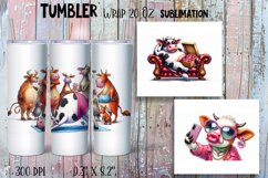 Watercolor cow fashion wrap Product Image 1