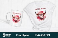 Don&#039;t be a heifer | Highland cow sublimation Product Image 1