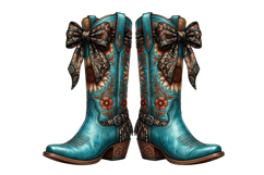 Cowboy Boots Png| Western Png Product Image 1
