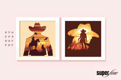 Western Cowboy 3D Shadow Box Bundle Product Image 2