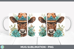 GorgeousCowboy Mug Wrap design.