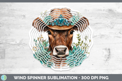 GorgeousCowboy Wind Spinner design.