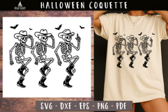 Cowboy Dancing Skeletons SVG Funny Halloween